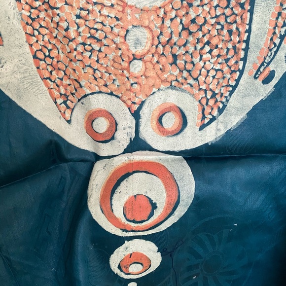 Authentic African men’s dansiki set (teal color) - Picture 5 of 6